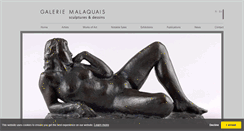 Desktop Screenshot of galerie-malaquais.com