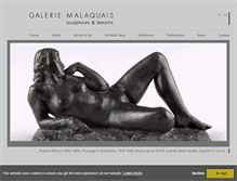 Tablet Screenshot of galerie-malaquais.com